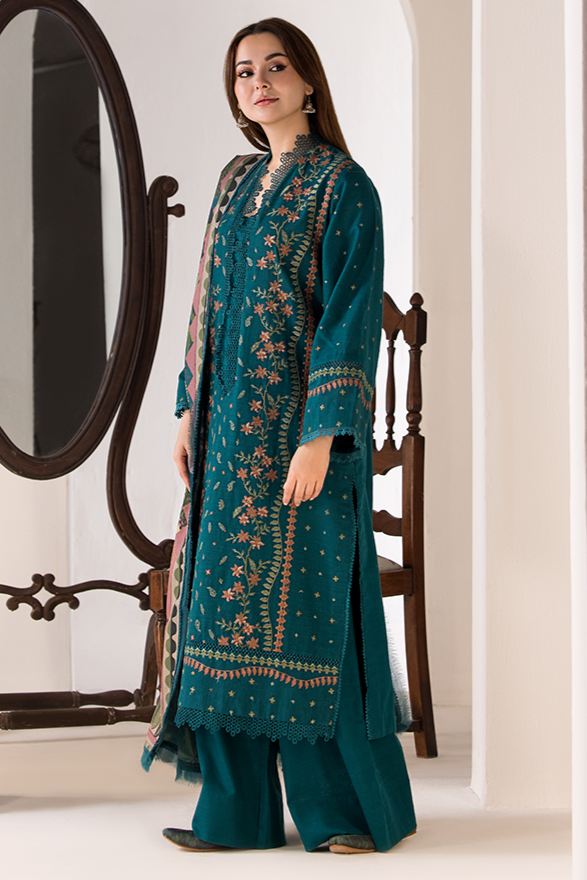 SOBIA NAZIR 3PC LAWN UNSTITCHED EMBROIDERED 