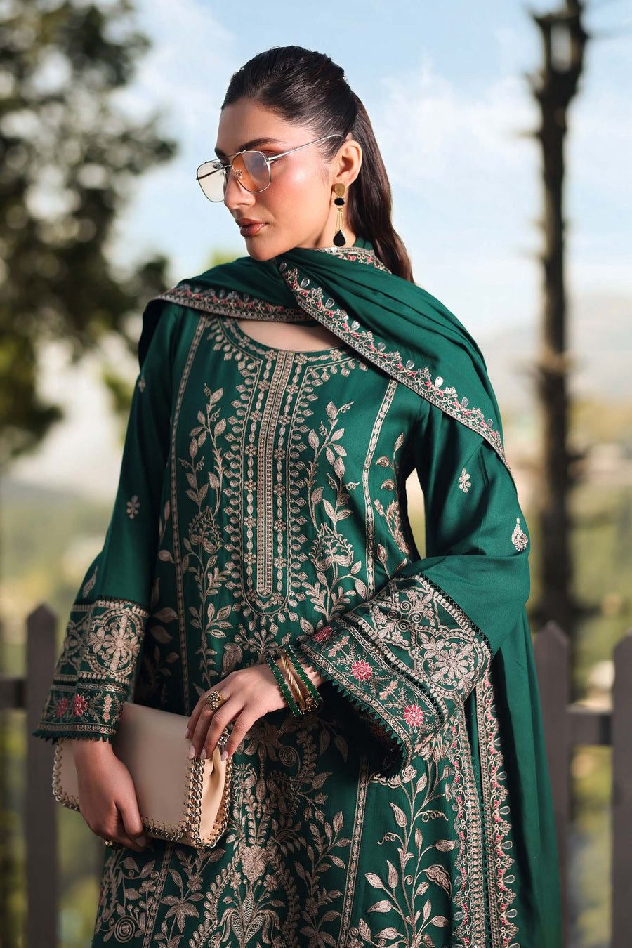 MARIA B 3PC UNSTITCHED IN DHANAK