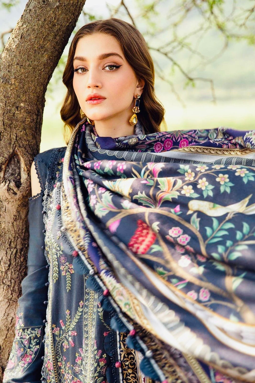 MARIA B 3pc Casual Winter Collection CODE7220