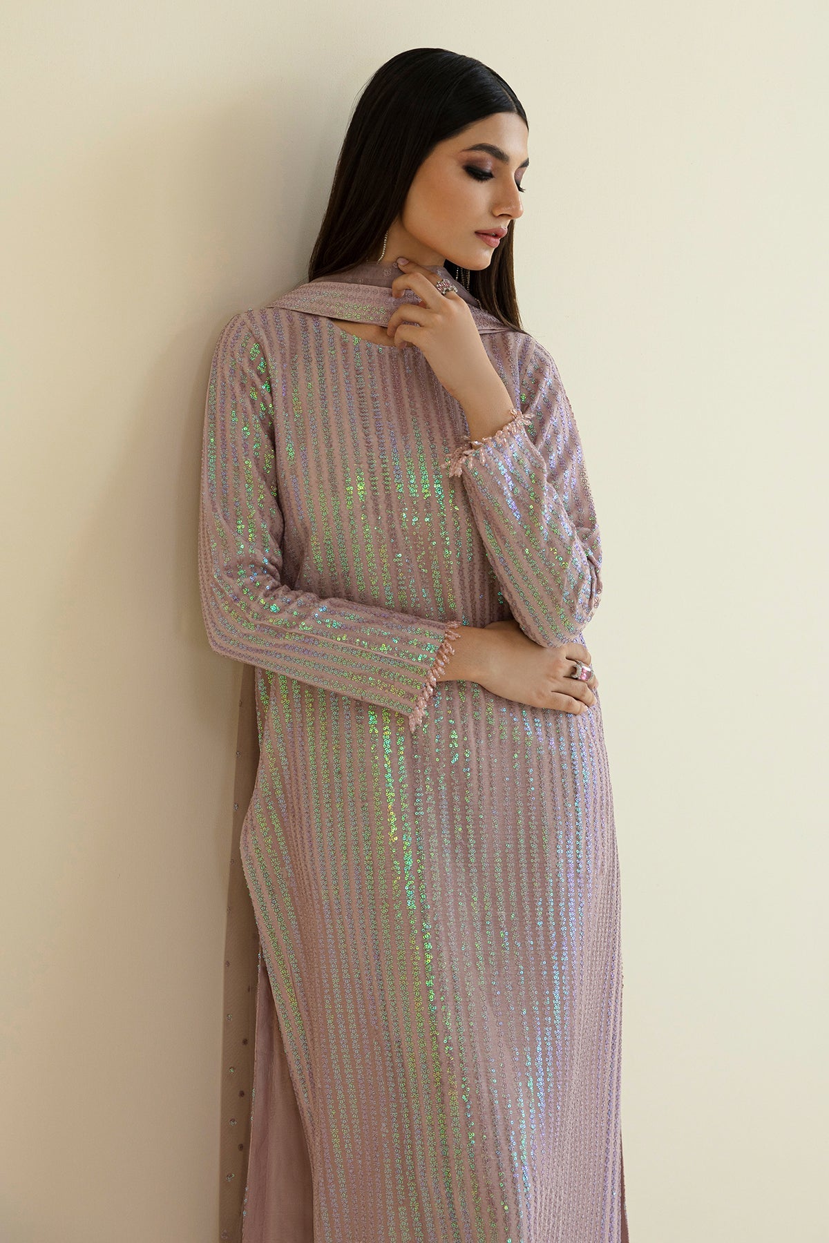 BAROQUE UNSTITCHED LUXURY EMBROIDERED