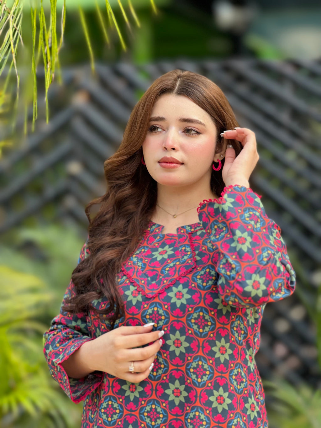 NAXUS 2PC PRINTED UNSTITCHED IN LAWN BANA-DORA