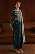 BARQOUE 3PC LAWN UNSTITCHED EMBROIDERED D#1107