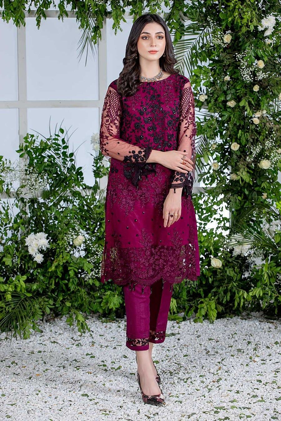 AZURE EMBROIDERY 2piece collection Kameez & Trouse