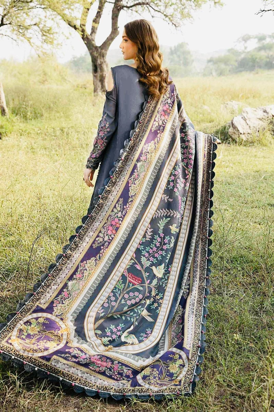 MARIA B 3pc Casual Winter Collection CODE7220