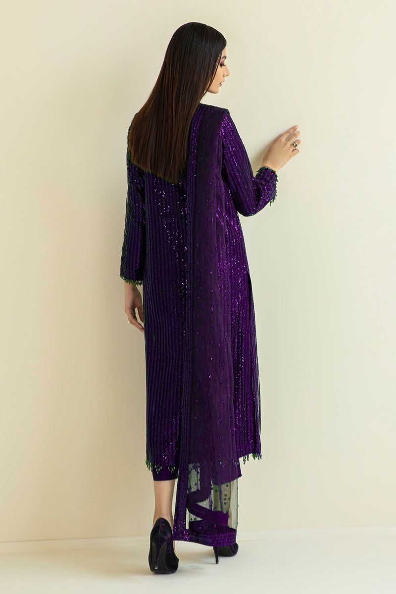 BAROQUE UNSTITCHED LUXURY EMBROIDERED