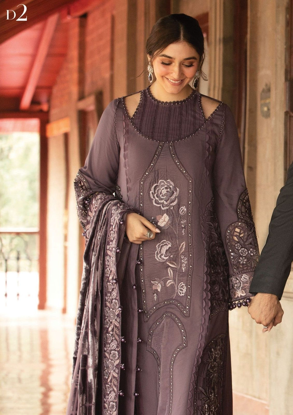 MARIA B 3pc Wedding 
Code:AZ 7266