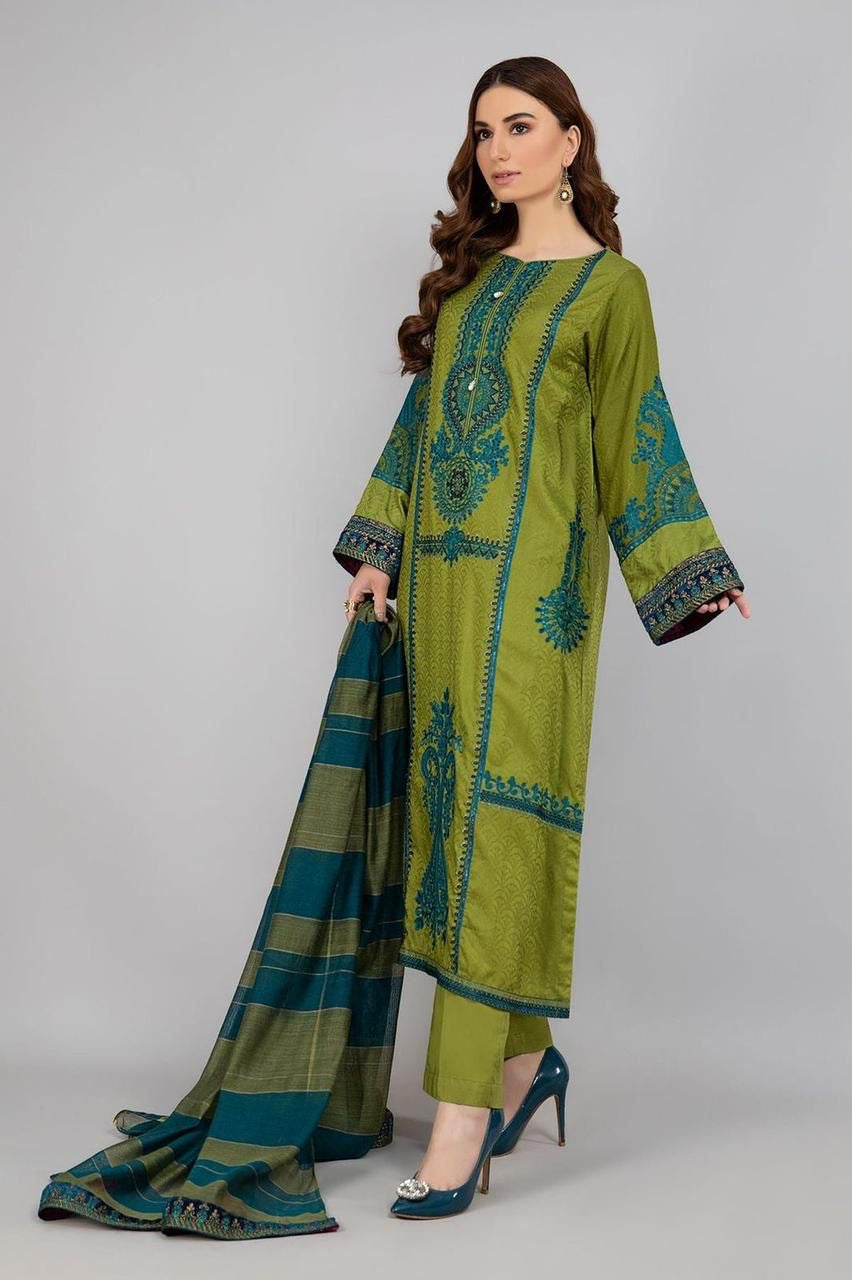 MARIA B 3PC LAWN UNSTITCHED EMBROIDERED