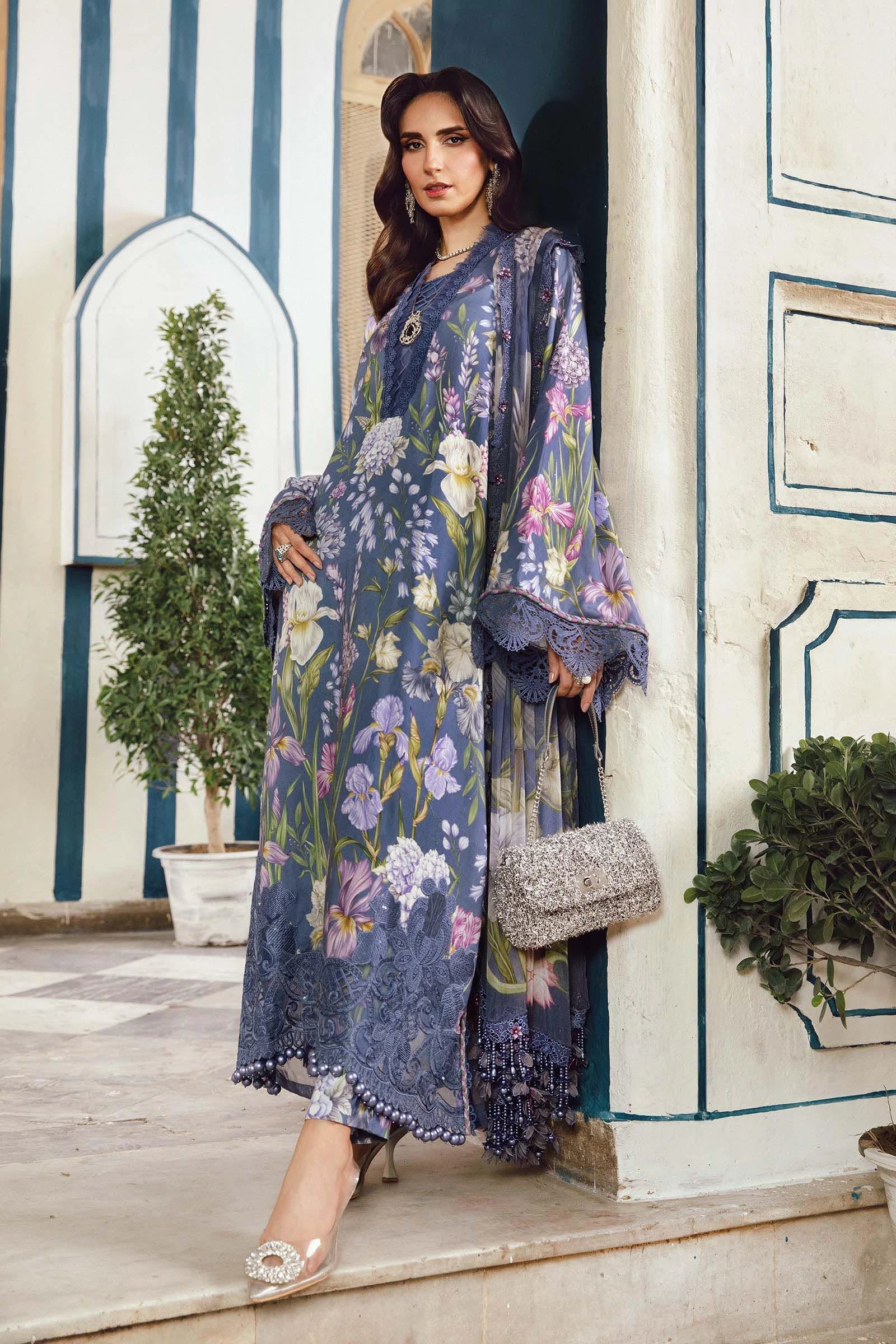 MARIA.B KHADDAR 3PC PRINTED