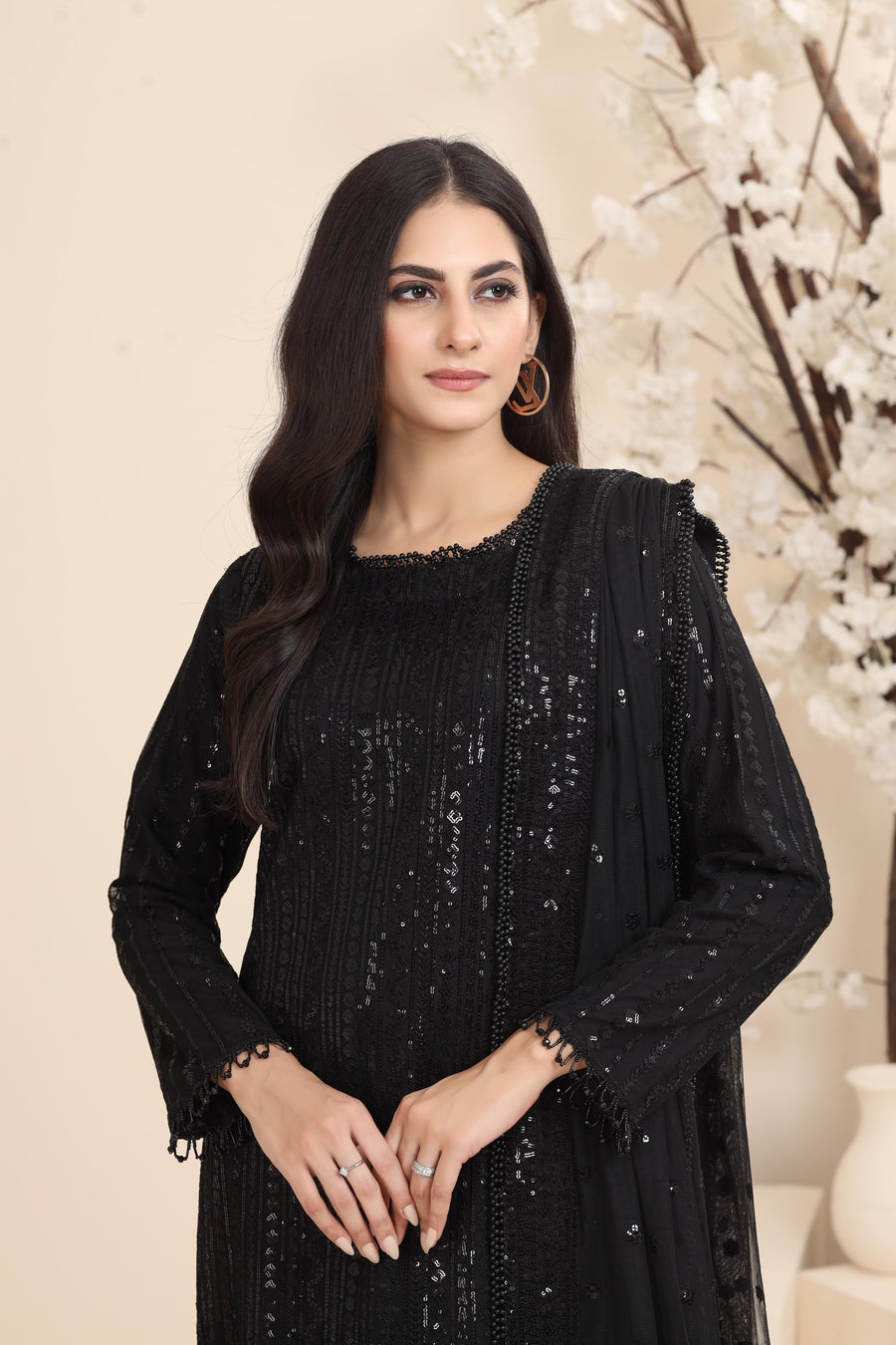 BAROQUE UNSTITCHED LUXURY EMBROIDERED