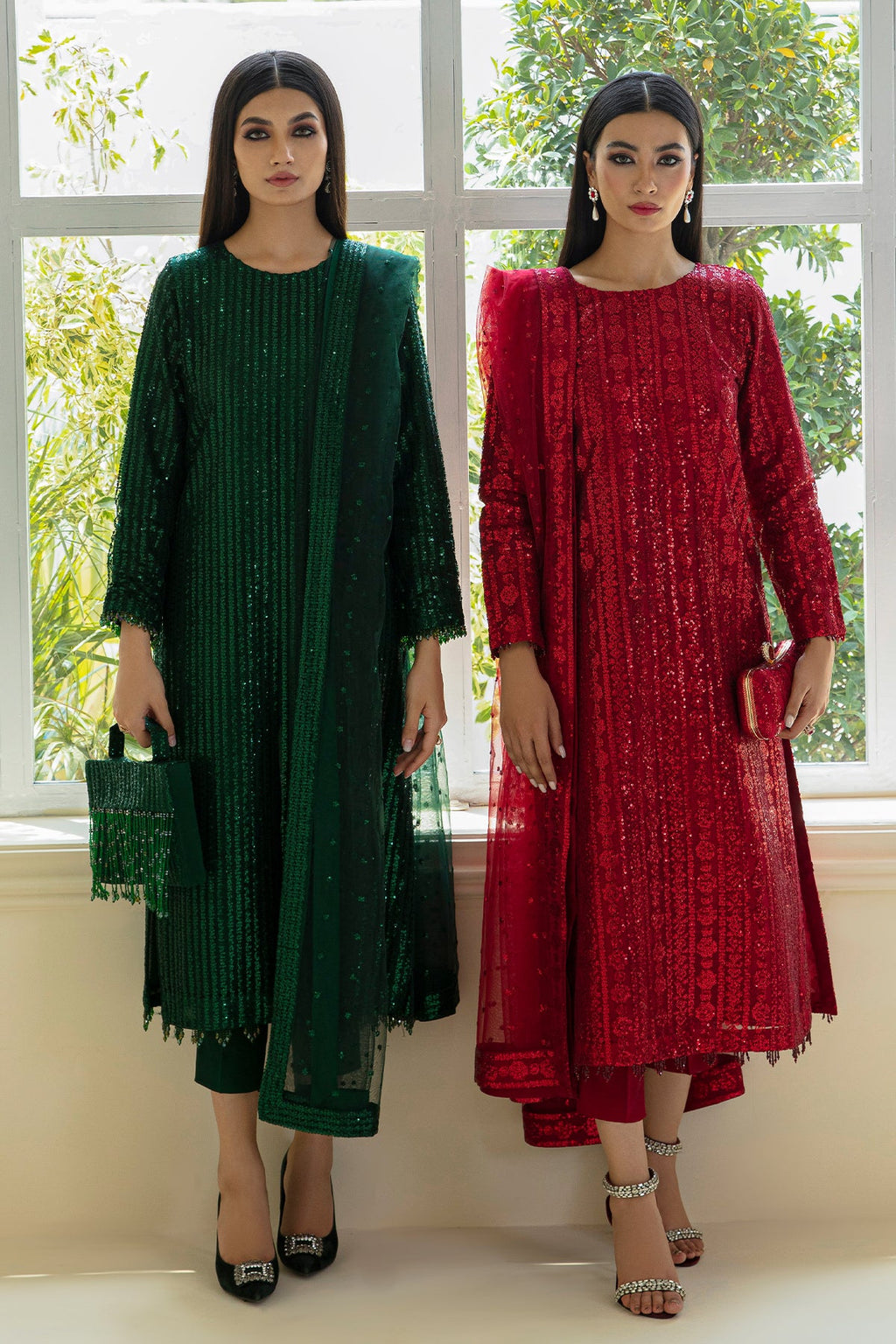 BAROQUE UNSTITCHED LUXURY EMBROIDERED