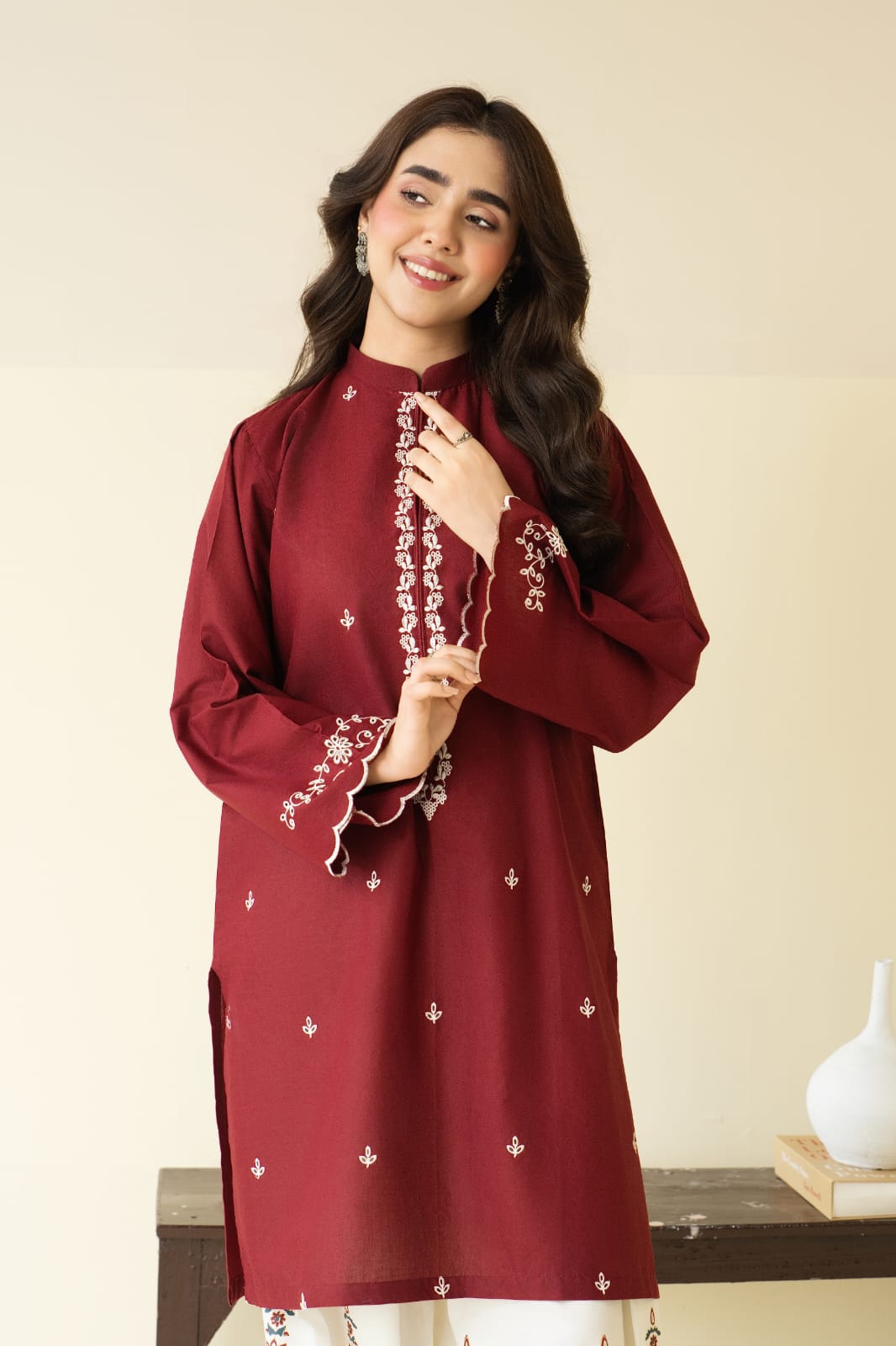 2PC DANAK EMBROIDERY SUIT