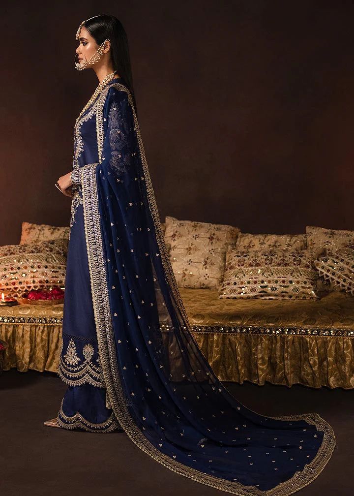 Afrozeh Divani Velvet Collection 3 Pieces Unstitched Maya Luxury Collection