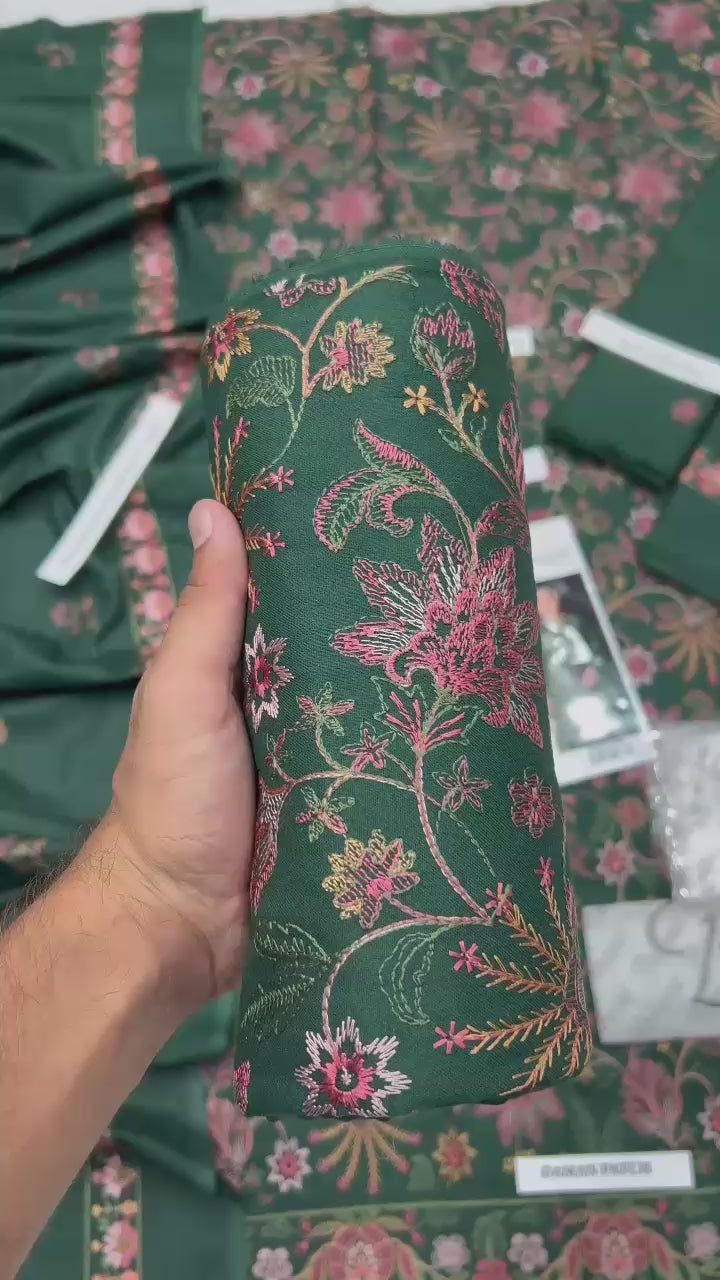 BREEZE 3PC DHANAK UNSTITCHED